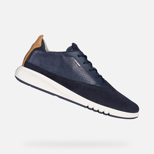 Geox Aerantis Sneakers Herren Navy | 654013LGD