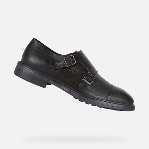 Geox Aurelio Abendschuhe Herren Schwarz | 620354UPA