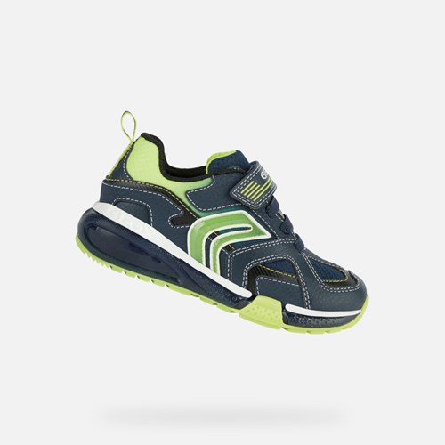 Geox Bayonyc Light-up Shoes Jungen Navy | 159384CPI