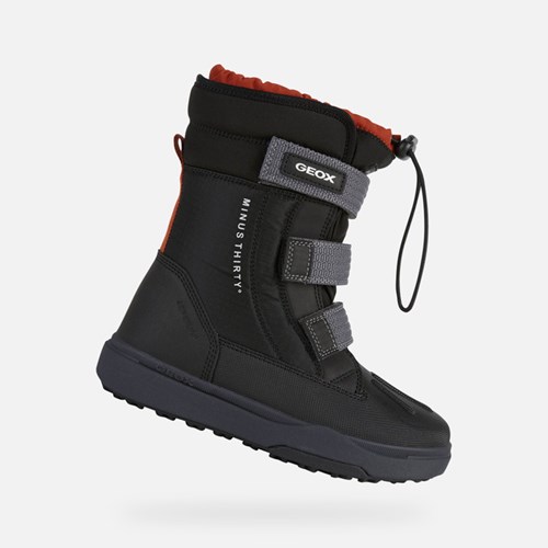 Geox Bunshee Pg Abx Mid-calf Boots Jungen Schwarz | 981046ETG