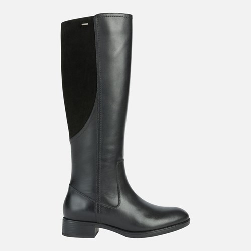 Geox Felicity Abx Stiefel mit Absatz Damen Schwarz | 162359RCM