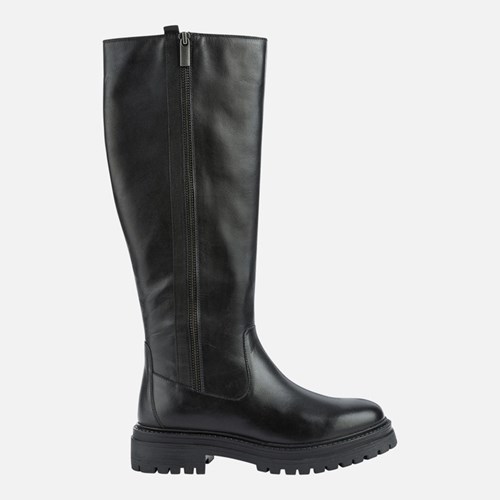 Geox Iridea Stiefel mit Absatz Damen Schwarz | 712065RWI