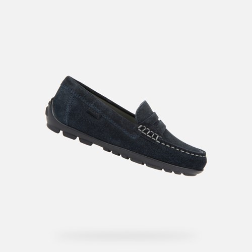 Geox New Fast Slip On Jungen Navy | 830192EFL