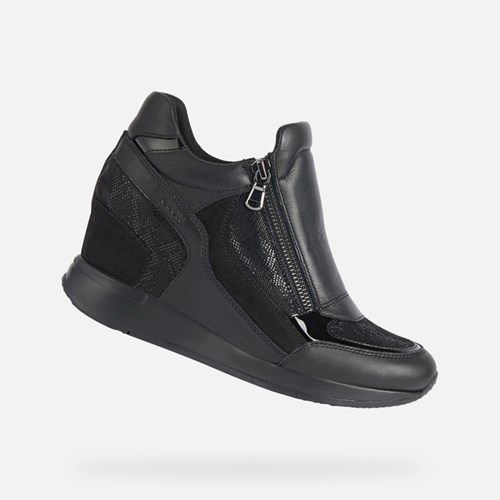 Geox Nydame Slip On Damen Schwarz | 521893YDO