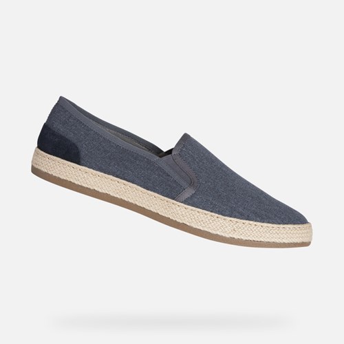 Geox Pantelleria Slip On Herren Navy | 147053KZL