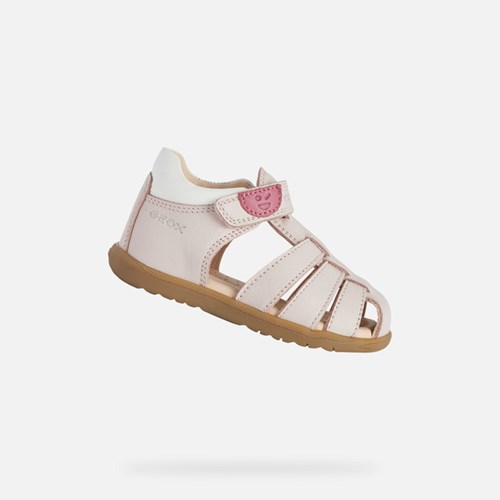 Geox Sandal Macchia First Steps Baby Hellrosa | 417562OWM