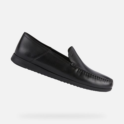 Geox Sile 2 Fit Loafers Herren Schwarz | 481672LPZ