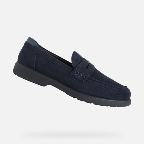 Geox Spherica Ec11 Loafers Herren Navy | 513204PUY