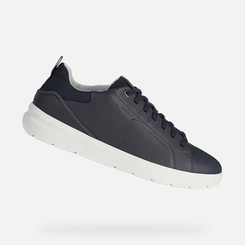 Geox Spherica Ec4 Sneakers Herren Navy | 958360JLZ