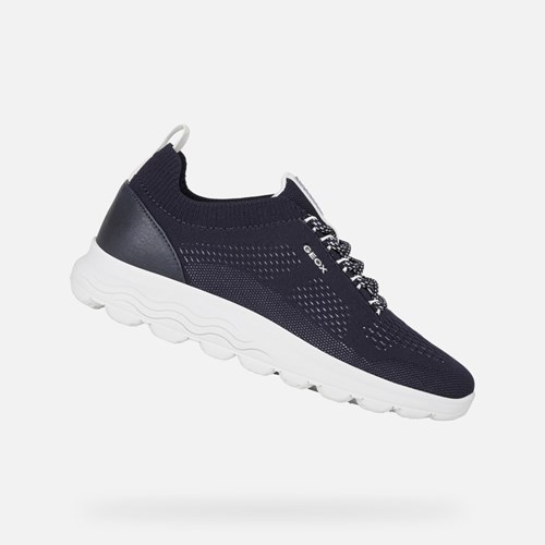 Geox Spherica Sneakers Damen Navy | 687150IWL