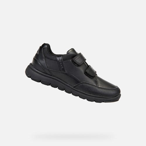 Geox Xunday Slip On Jungen Schwarz | 845672ELU