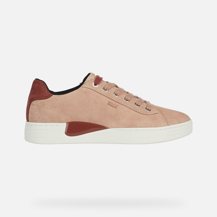 Geox Lauressa Sneakers Damen Dunkelrosa | 746582AHK