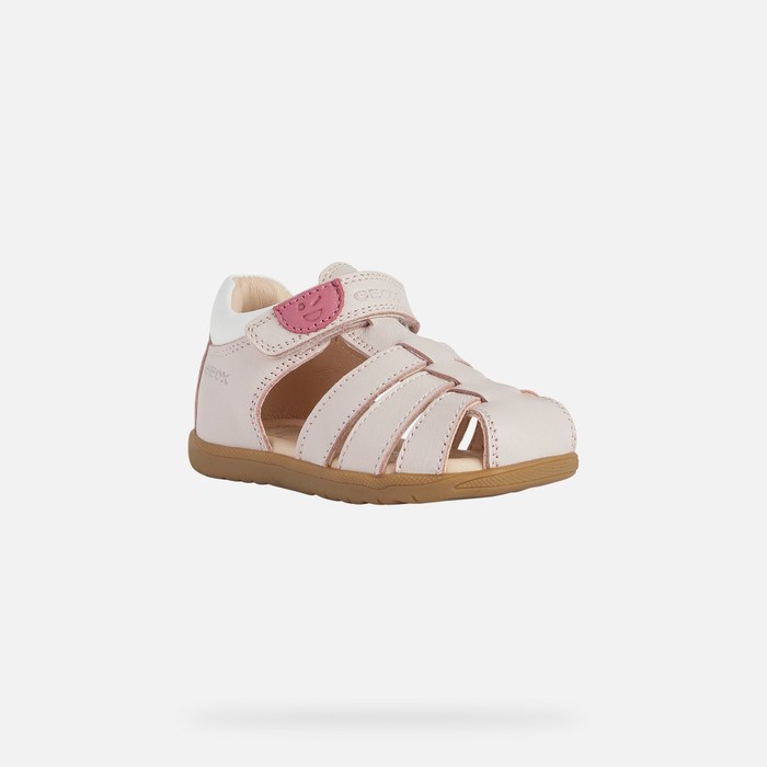 Geox Sandal Macchia First Steps Baby Hellrosa | 417562OWM