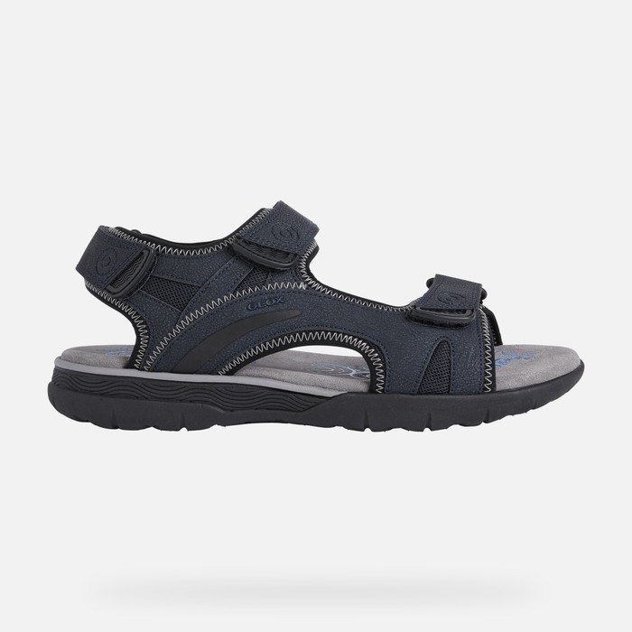 Geox Spherica Ec5 Sandalen Herren Navy | 514268EDF