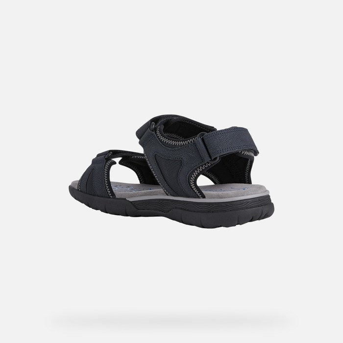 Geox Spherica Ec5 Sandalen Herren Navy | 514268EDF