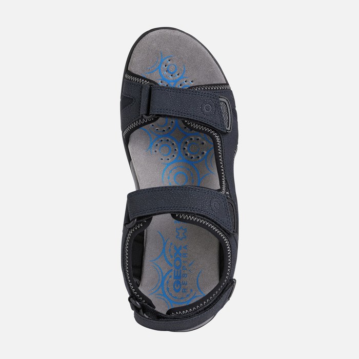 Geox Spherica Ec5 Sandalen Herren Navy | 514268EDF