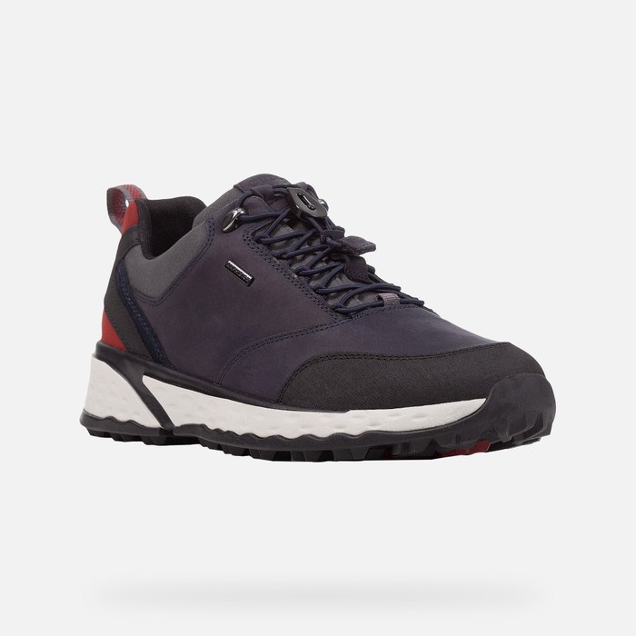 Geox Sterrato Abx Sneakers Herren Navy | 789540IWY